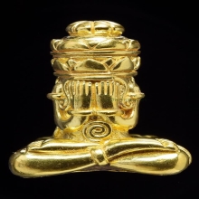 พระปิดตาพังพระกาฬเภตรา(เนื้อทองคำ)NO.3(พิมพ์ใหญ่)