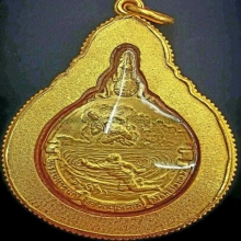 เหริยญพระมหาชนก พิมพ์ใหญ่ เนื้อทองคำ