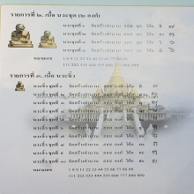 รูปหล่อหลวงปู่ทวด เบตง 3 พิมพ์จิ๋ว เนื้อนวะ ทุกโค๊ด 10 องค์