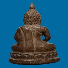 ๙ “จารลายมือท่าน” พระพุทธไม้แกะหลวงปู่ทิม วัดละหารไร่ ๙