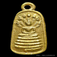 เหรียญนาคปรกใบมะขามเทพนิมิตร”ทองคำ” อาจารย์ชุม ไชยคีรี