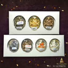 หลวงปู่ทวดพุทธอุทยาน รุ่นแรก กรรมการชุดเงิน พิมพ์ใหญ่รูปไข่