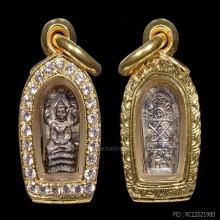 ปรกใบมะขามลป.ทิม เนื้อเงินสวยแชมป์