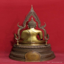 สมเด็จองค์ปฐม ครูบาอริยชาติ วัดแสงแก้วโพธิญาณ หน้าตัก 9นิ้ว 