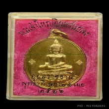 เหรียญพระเจ้าใหญ่อินทร์แปลงศรีอุบลปี2516เนื้อทองคำ