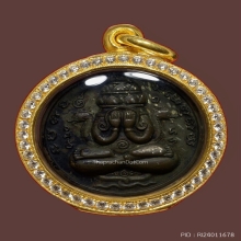 จตุคาม-ปิดตาพังพกาฬปี 32 เครายาวพรายเงิน คั่วน้ำมันเสือ
