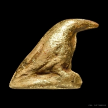 นกสาริกาหลงรังเดียว(สาริกาจับปากโลง)หลวงพ่อสนิท วัดลำบัวลอย