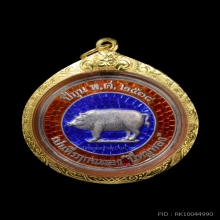 เหรียญหลวงพ่อสาคร หมู มหาลาภ 
