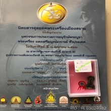 พระขุนแผนใบพุทราสนิมแดง (กรุวัดใหญ่) แชมป์งานอยุธยาและสมาคม