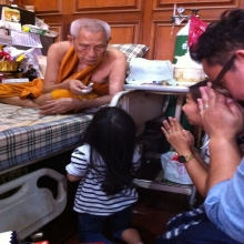 น้อมส่งหลวงพ่อพูน ฐิตสีโล วัดบ้านแพน สู่นิพพาน