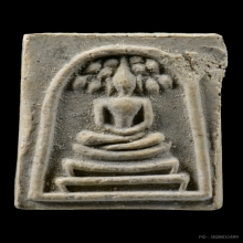 หลวงปู่โต๊ะ พระสมเด็จคะแนนยันต์ลึก ปี2521 เนื้อผงเกสร