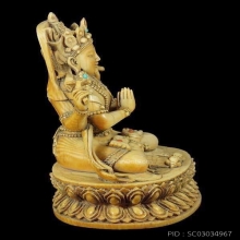 พระบุชางาแกะศิลป์แบบมหานิกาย(ธิเบต)