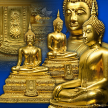 พระพุทธยุติธรรมโลกนาถ ภปร. รุ่นแรก พระประธานศาลฎีกา พระนคร