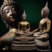 พระพุทธโคดมจำลองรุ่นแรก วัดไผ่โรงวัว สุพรรณบุรี ปี 05