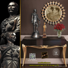 พระบรมราชานุสาวรีย์จำลองรัชกาลที่ 5 รร.วัดบวรนิเวศ ปี 52