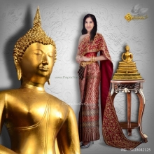 พระบูชาพระพุทธคมนาคมบพิธ ภปร. ปี 39 หน้าตัก 9 นิ้ว