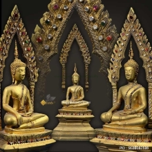 หลวงพ่อพระใส วัดโพธิ์ชัย หนองคาย รุ่น สไบทิพย์ ปี 49
