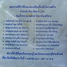 เหรียญหลวงปู่ศุข หลักเมืองชัยนาท (เนื้อทองคำ)