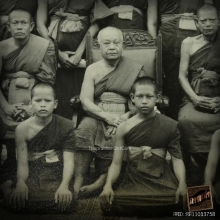 รูปพระเทพสิทธินายก (หลวงปู่นาค) พระอุปัชฌายะ วัดระฆังฯ ปี 08