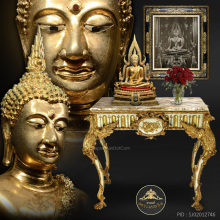 พระบูชาพระพุทธชินราช ภปร.วัดพระศรีรัตนมหาธาตุ พิษณุโลก ปี 35