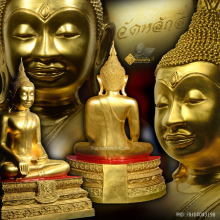 พระบูชาหลวงพ่อโตวัดหลักสี่ราษฎร์สโมสร สมุทรสาคร ปี 39
