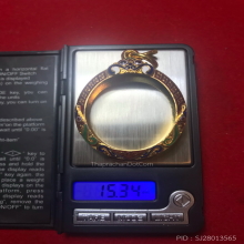 เหรียญรัชมังคลาภิเษก เนื้อเงินหลังครุฑใหญ่