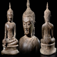 พระพุทธรูป สมัยอู่ทอง หน้าแก่ สวยเดิม แชมป์2องค์ครับ