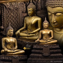 พระบูชาพระศรีศากยมุนี วัดสุทัศนเทพวราราม ปี 2534 