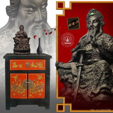เทวรูปเจ้าพ่อเสือ ศาลเจ้าพ่อเสือ เสาชิงช้า ปี 45