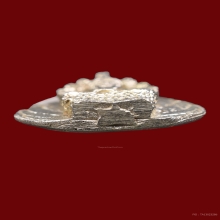 พระนาคปรก 7 เศียรเจ้าคุณนรฯ พิมพ์เล็ก เนื้อเงิน ปี 2513