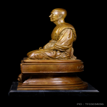 พระบูชาหลวงปู่เทียบ วัดพระงาม นครปฐม สร้างปี 2562
