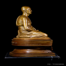 พระบูชาหลวงปู่เทียบ วัดพระงาม นครปฐม สร้างปี 2562