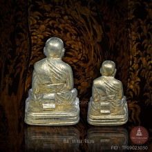 หลวงปู่ทวด เบตง 3 พิมพ์ใหญ่ + กลาง ทองระฆัง