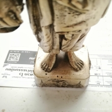 พระบูชายืนธุดงค์​ หลวงปูู่หมุน​ ปี​2545