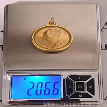 เหรียญคุ้มเกล้าเนื้อทองคำพิมพ์ใหญ่ ปี 2522