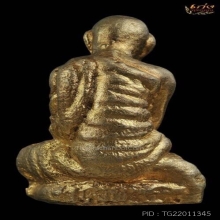 รูปเหมือนพับเพียบเนื้อเงิน