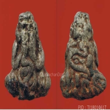 ปิดตาแร่บางไผ่ หลวงปู่จัน วัดโมลี จ.นนทบุรี+ตลับทอง
