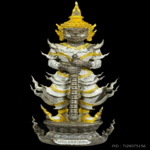 ท้าวเวสสุวรรณ หลวงพ่อช้าง วัดจุกเฌอ รุ่นรุ่งเรืองร่ำรวย