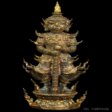 ท้าวเวสสุวรรณ หลวงพ่อช้าง วัดจุกเฌอ รุ่นรุ่งเรืองร่ำรวย