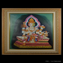 รูปวาด พระพรหมสี่หน้า ลป.สีห์ วัดสะแก