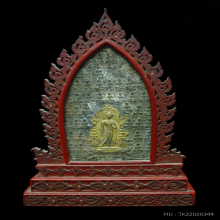 พระลีลาใบขนุน กรุวัดราชบูรณะ  