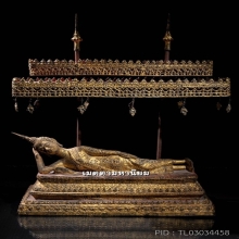 พระพุทธรูปสมัยรัตนโกสินทร์ ปางสีหไสยาสน์ สวยมาก2องค์