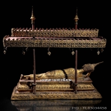 พระพุทธรูปสมัยรัตนโกสินทร์ ปางสีหไสยาสน์ สวยมาก2องค์
