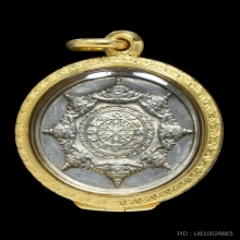 พระปิดตาพังพระกาฬ ปี32(รุ่นแรก)เนื้อเงิน(สวยแชมป์)
