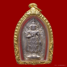 พระร่วงโรจน์ฤทธิ์หลวงปู่ทิม วัดละหารไร่ เนื้อเงิน