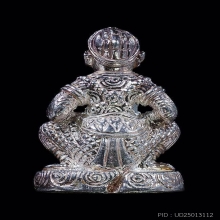 หนุมานครองเมือง หลวงปู่ผาด วัดบ้านกรวด เนื้อเงิน