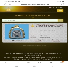  พระปิดตา พิมพ์นั่งยอง หลวงพ่อปาน วัดบางกระสอบ
