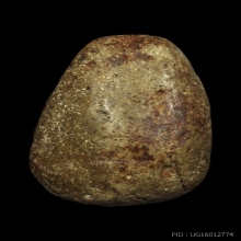 พระปิดตาหลวงปู่ยิ้ม วัดหนองบัว พิมพ์แข้งซ้อน เนื้อเหลือง