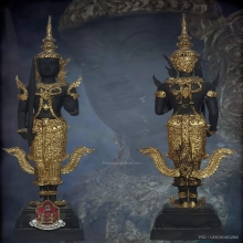 พระสยามเทวาธิราช หลวงพ่อสมควร วัดถือน้ำ ปี2525