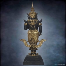 พระสยามเทวาธิราช หลวงพ่อสมควร วัดถือน้ำ ปี2525
